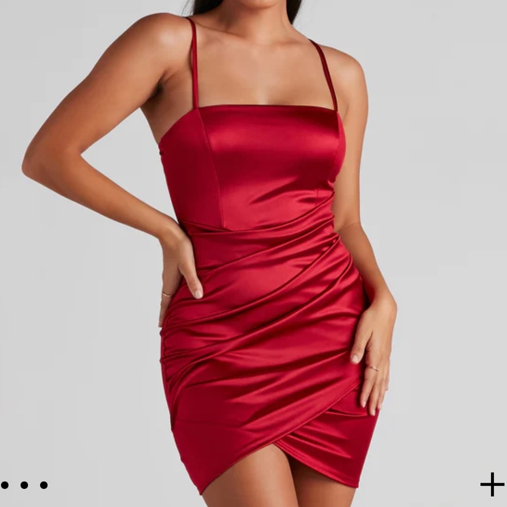Windsor Red Mini Dress